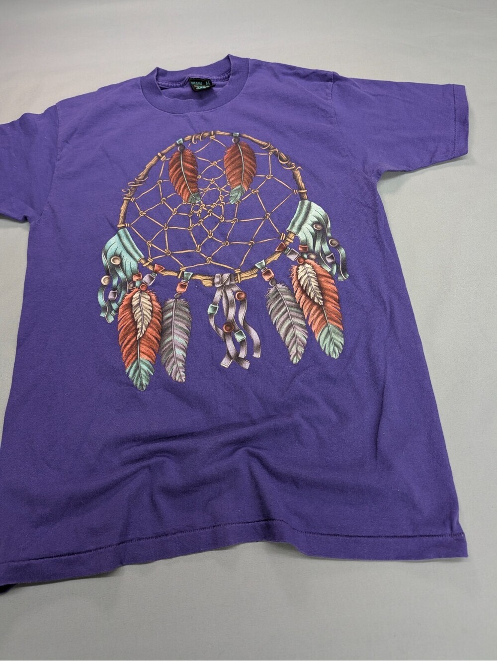 Dreamcatcher Vintage Tee Tee's Unlimited Medium USA Purple